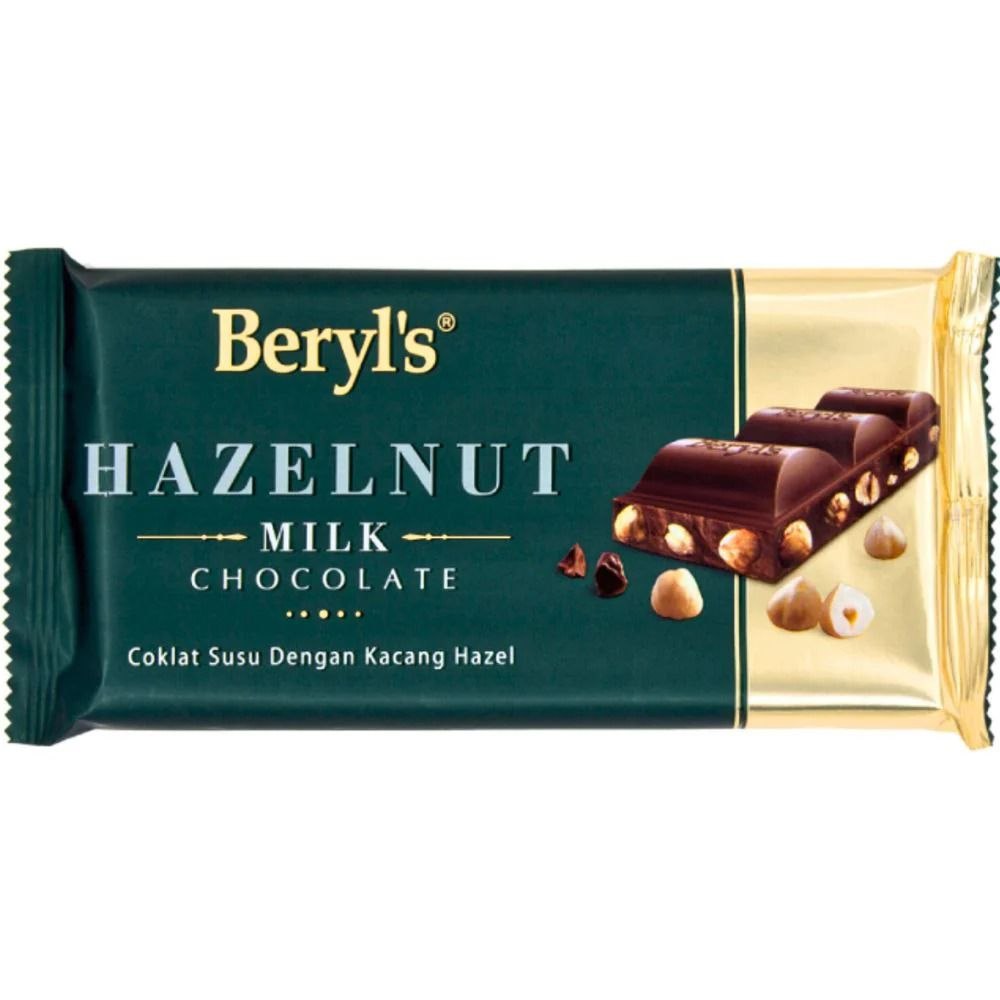Beryl's Hazelnut Milk Chocolate 90g